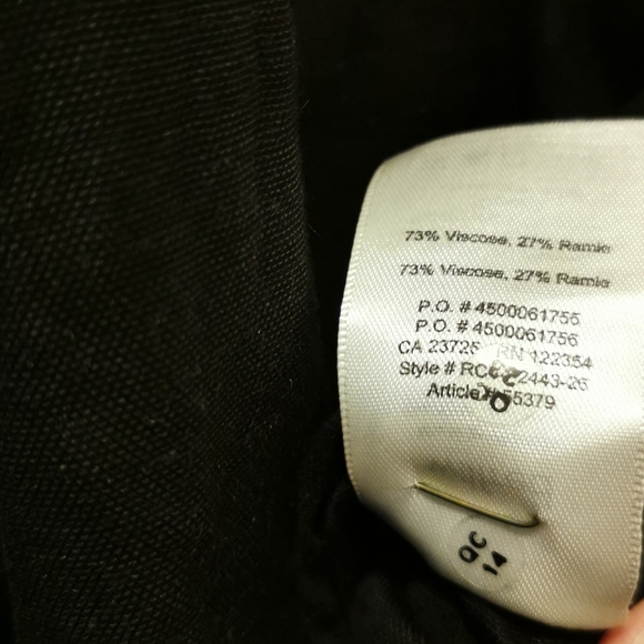 Aritzia Wilfred black Bertillon blouse - Picture 6 of 6